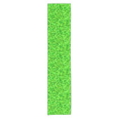 Chemin De Table Court Pixels verts Anniversaire Table Runner (Devant)