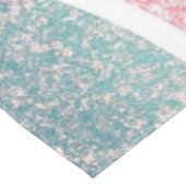 Chemin De Table Court Plage/côte vagues abstraites (Coin)