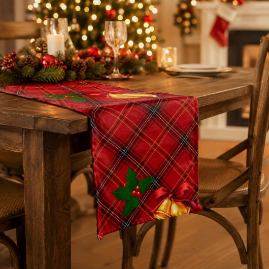 Chemin De Table Court Plaid de Noël