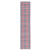 Chemin De Table Court Plaid du 4 juillet (Devant)