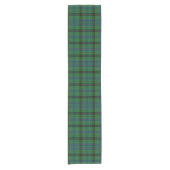 Chemin De Table Court Plaid Tartan Rustic Clan Davidson Parti (Devant)
