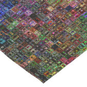 Chemin De Table Court Planche (Coin)