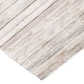 Chemin De Table Court Planches en bois rustiques blanchies à la chaux pl (Coin)