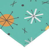 Chemin De Table Court Planètes de l'âge atomique Starbursts Turquoise (Coin)