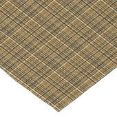 Chemin De Table Court Plat noir or (Coin)