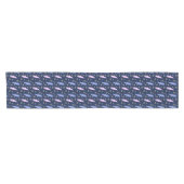 Chemin De Table Court Plumes ethniques de Boho (Horizontal)