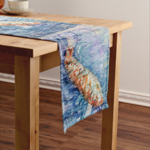 Chemin De Table Court Poisson de chat