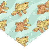 Chemin De Table Court Poisson-motif (Coin)