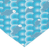 Chemin De Table Court Poissons (Coin)