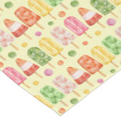 Chemin De Table Court Popcicules de fruits (Coin)