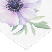 Chemin De Table Court "Poppy pourpre" (Coin)