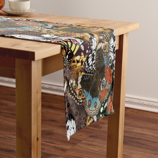 Chemin De Table Court Poster de animal. Ailes papillons. (In Situ)