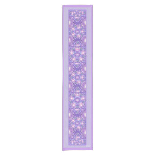 Chemin De Table Court Pourpre W1