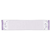 Chemin De Table Court Pré pourpre et papillons (Horizontal)