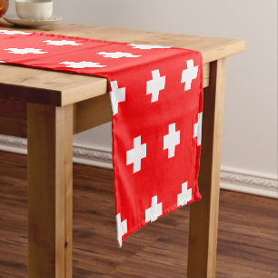 Chemin De Table Court Premiers soins, Médic (croix), Décor du bureau d'a