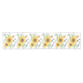 Chemin De Table Court printemps de tournesol (Horizontal)