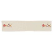 Chemin De Table Court Professeur XOXO Crayon Saint Valentin et pomme (Horizontal)