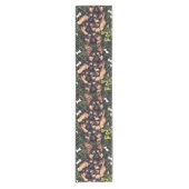 Chemin De Table Court Puppy Pile Table Runner (Devant)