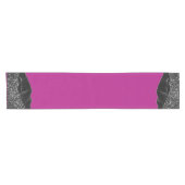 Chemin De Table Court PURPLE BLACK MARBLE AGATE Runner Table (Horizontal)