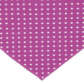 Chemin De Table Court Purple Polka Dot Pattern (Coin)