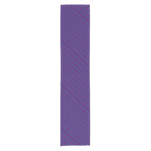 Chemin De Table Court Purples répartis (Devant)