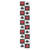 Chemin De Table Court Quatre combinaisons de cartes (Devant)