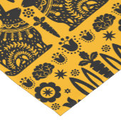 Chemin De Table Court Rabbit Nordic Scandinavian Folk Art (Coin)