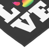 Chemin De Table Court Rainbow paw (Coin)