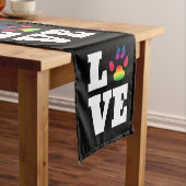 Chemin De Table Court Rainbow paw (In Situ)