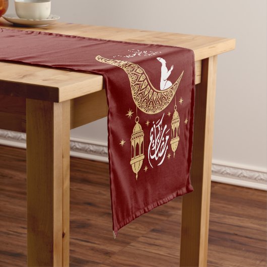 Chemin De Table Court Ramadan Table Runner (In Situ)