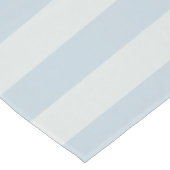 Chemin De Table Court Rayures bleu clair (Coin)