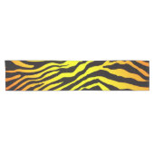 Chemin De Table Court Rayures de tigre (Horizontal)