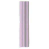 Chemin De Table Court Rayures Gris Violet (Devant)
