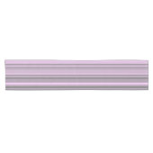 Chemin De Table Court Rayures Gris Violet (Horizontal)