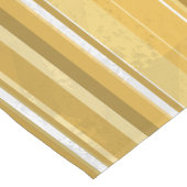 Chemin De Table Court Rayures Jaune (Coin)