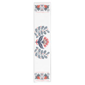 Chemin De Table Court Red Acorn Scandinavian Folk Table Runner (Devant)