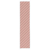 Chemin De Table Court Red And Green Candy Cane Stripe (Devant)