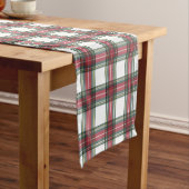 Chemin De Table Court Red Christmas Stewart Plaid (In Situ)