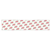 Chemin De Table Court Red Poppies Floral Art (Horizontal)