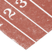 Chemin De Table Court Red Runway Track style déprimé (Coin)