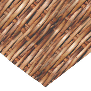 Chemin De Table Court Regard rocailleux de panier en osier