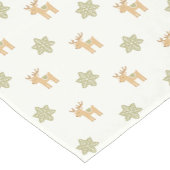 Chemin De Table Court Reindeer Christmas Table Runner Holiday (Coin)
