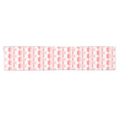 Chemin De Table Court Reine Du Grill, Rose (Horizontal)