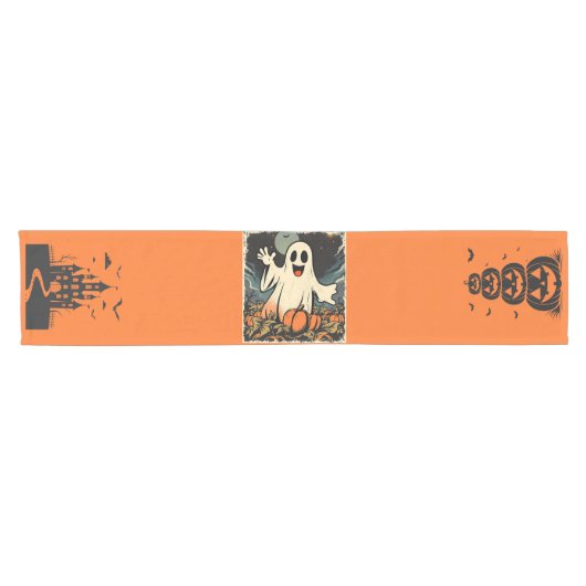 Chemin De Table Court Réplique "Friendly Ghost" vers 1950 (Horizontal)