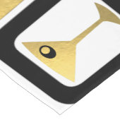 Chemin De Table Court Rétro coureur fascinant de Tableau d'or (Coin)