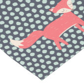 Chemin De Table Court Retro Fox (Coin)