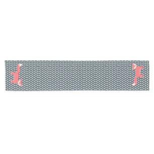 Chemin De Table Court Retro Fox