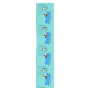Chemin De Table Court Retro Gay Couple Regarder TV Couple Couple Couple 