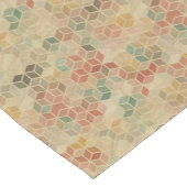 Chemin De Table Court Rétro motif géométrique 5 (Coin)