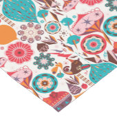 Chemin De Table Court Rétro ornement (Coin)